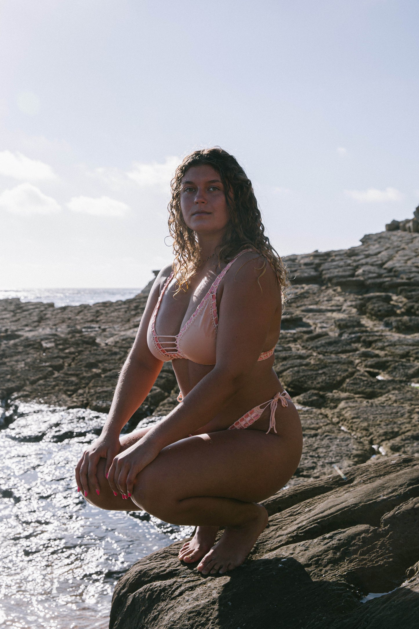 Biquíni Bralette Recife c/ Cueca Normal de Atilhos 